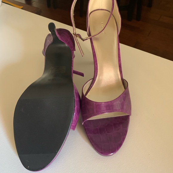 Nordstrom Never Worn Size 12W Purple Sandals - Picture 3 of 4